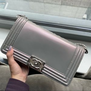 Chanel Iridescent Lilac LeBoy Bag